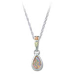 Landstrom's Black Hills Gold white Cubic Zirconia necklace