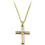 Landstrom's Black Hills Gold cross necklace