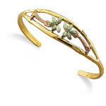Landstrom's Black Hills Gold palm tree bracelet