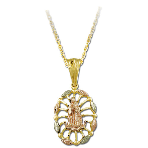 Landstrom's Black Hills Gold Madona necklace