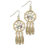Landstrom's Black Hills Gold Dreamcatcher earrings