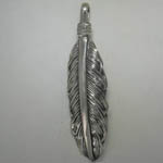 Sterling Silver feather pendant