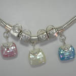 Close up of Frolic Purse Charms of Frolic Charm Bracelet