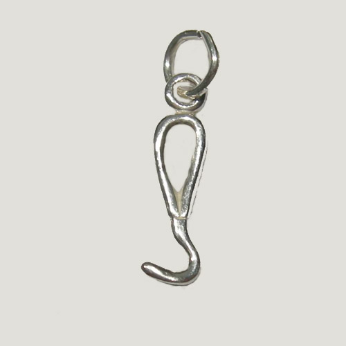 Sterling Silver hoof pick charm/pendant