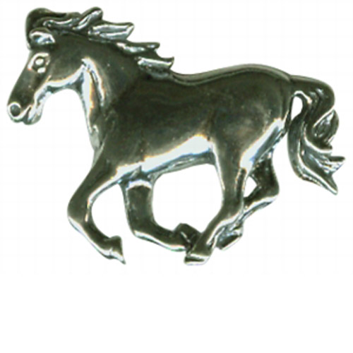 Sterling SIlver galloping horse pendant