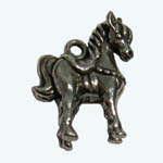 Sterling SIlver small saddled pony charm/pendant