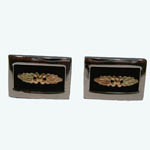 Landstrom's Black Hills Gold Sterling Silver cuff links