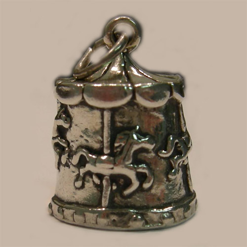 Sterling Silver carousel horse charm/pendant