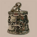 Sterling Silver carousel horse charm/pendant