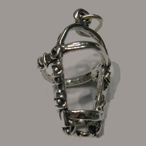 Sterling Silver English bridle charm/pendant