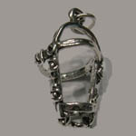 Sterling Silver English bridle charm/pendant