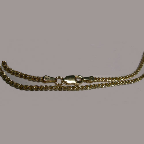 clasp of 20 inch double wheat chain