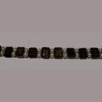 close up of Smokey Quartz and Freshwater pearl necklace