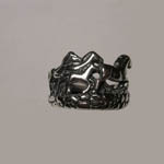 Sterling Silver galloping horses ring