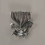 Sterling Silver Viking Ship charm pendant