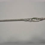 Sterling Silver snake chain close up