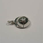 Sterling Silver jockeys cap charm/pendant