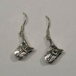 Sterling Silver Dressage saddle earrings