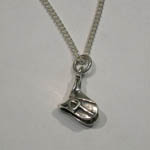 Sterling Silver Dressage saddle necklace