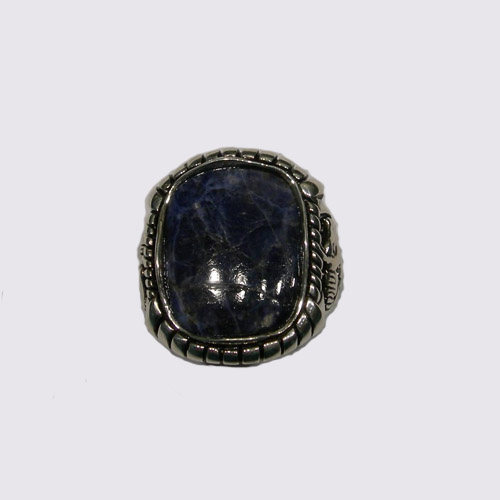 Sterling Silver unisex Lapis Lazuli ring