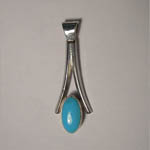 Sterling Silver Turquoise pendant