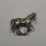 Sterling Silver horse pin/pendant