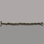 Sterling Silver horseshoe link bracelet