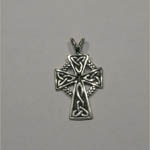 Sterling Silver Celtic cross pendant