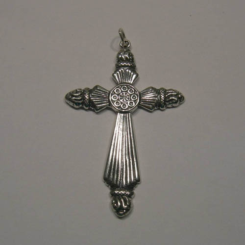 Sterling Silver large cross pendant