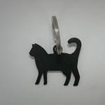 Wrought Iron cat key chain