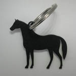 Wrought Iron Horse key chain