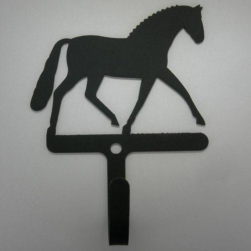 Wrought Iron Dressage Horse wall hook