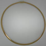 14 karat yellow gold 6mm Omega chain