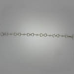 Sterling Silver snaffle bit link bracelet