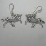 Sterling Silver Tennessee Walking Horse earrings