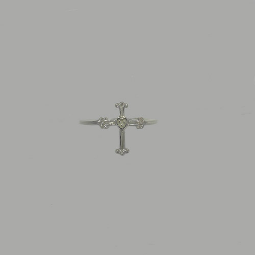 Sterling Silver cross ring