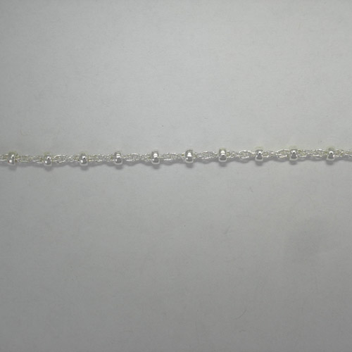 close up of rope with beads chain