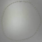 Sterling Silver rope with beads chain