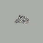 Sterling Silver horse head ring