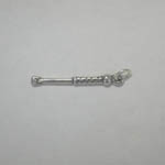 Sterling Silver riding crop charm pendant