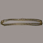 14 kt.y.g. 20 inch Anchor chain